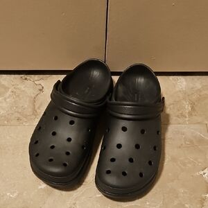 Skechers Men's Black Slip-On Sandals